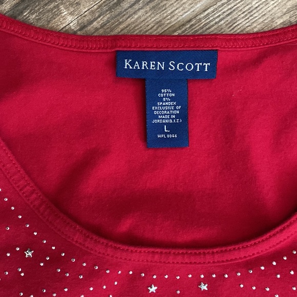 Karen Scott Womans Tops & Short Bundle - Picture 5 of 5